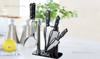 愛仕達(dá)不銹鋼廚具六件套 RDT06B1Q型號(hào)隔熱防燙刀具套裝，廚房必備利器